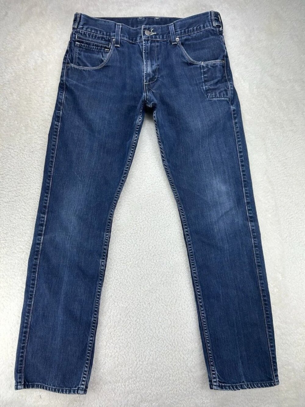 Vintage 511 Levi’s 9 Pocket Adjustable Waist Jeans 34x32 Skinny‎ Rare (34x31)